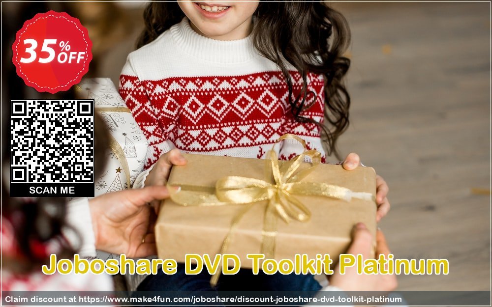 Joboshare Dvd Toolkit Platinum coupon codes for Mom's Special Day with 40% OFF, May 2025 - Make4fun