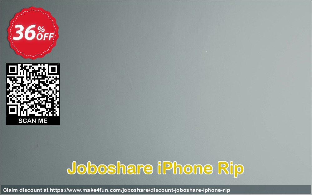Joboshare Iphone Rip coupon codes for Mom's Day with 40% OFF, May 2025 - Make4fun