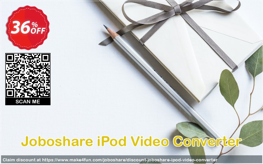 Joboshare Ipod Video Converter coupon codes for Mom's Special Day with 40% OFF, May 2025 - Make4fun