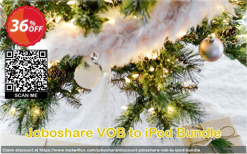 Joboshare vob to ipod bundle coupon codes for Mom's Day with 40% OFF, May 2024 - Make4fun