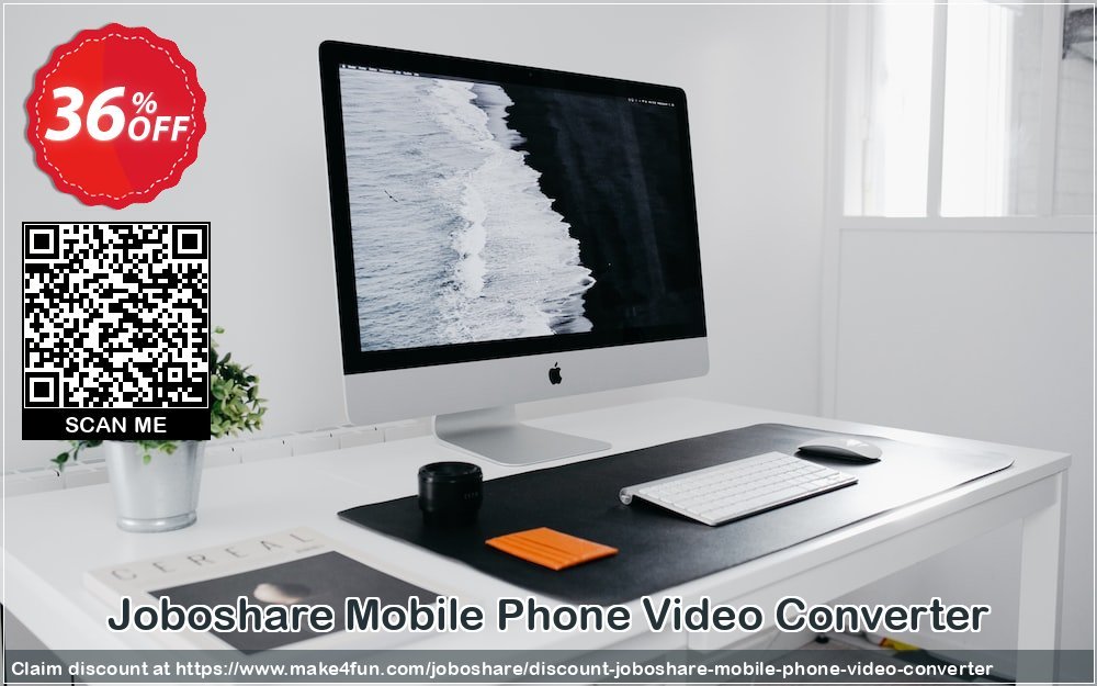 Joboshare Mobile Phone Video Converter coupon codes for Bike Commute Day with 40% OFF, May 2025 - Make4fun