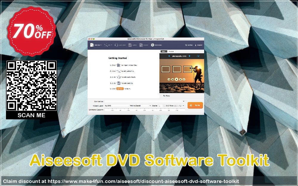 Aiseesoft Dvd Software Toolkit coupon codes for Mom's Special Day with 75% OFF, May 2025 - Make4fun