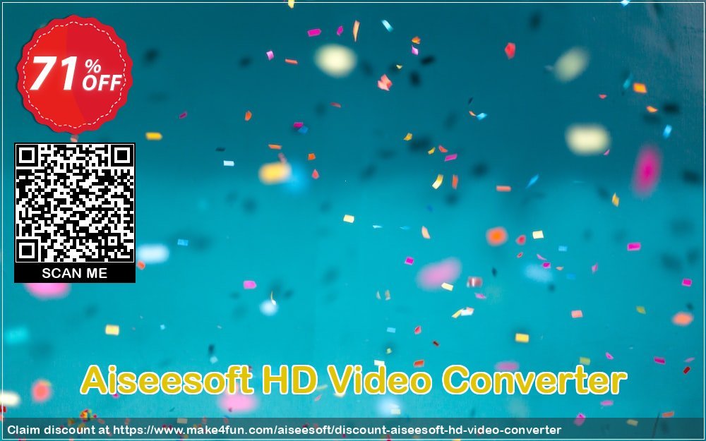 Aiseesoft hd video converter coupon codes for Mom's Day with 75% OFF, May 2024 - Make4fun