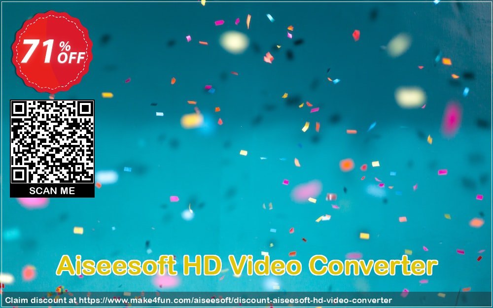 Aiseesoft Hd Video Converter coupon codes for May Celebrations with 75% OFF, May 2025 - Make4fun