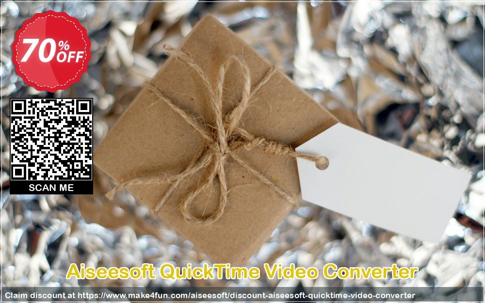 Aiseesoft Quicktime Video Converter coupon codes for May Celebrations with 75% OFF, May 2025 - Make4fun