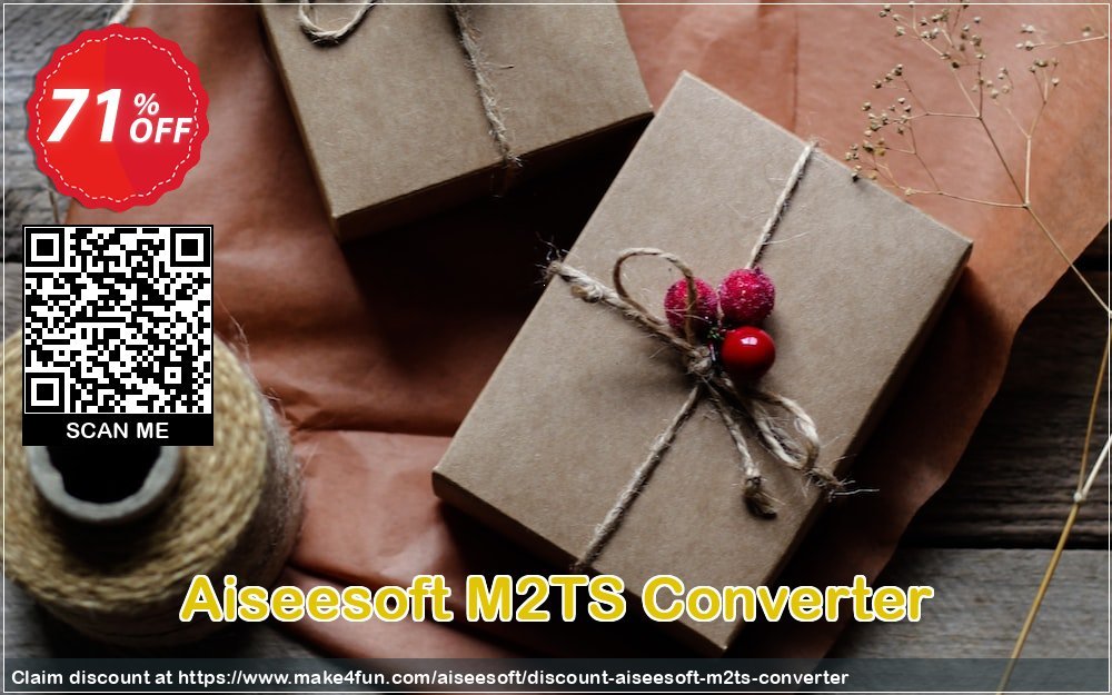 Aiseesoft M2ts Converter coupon codes for Bike Commute Day with 75% OFF, May 2025 - Make4fun