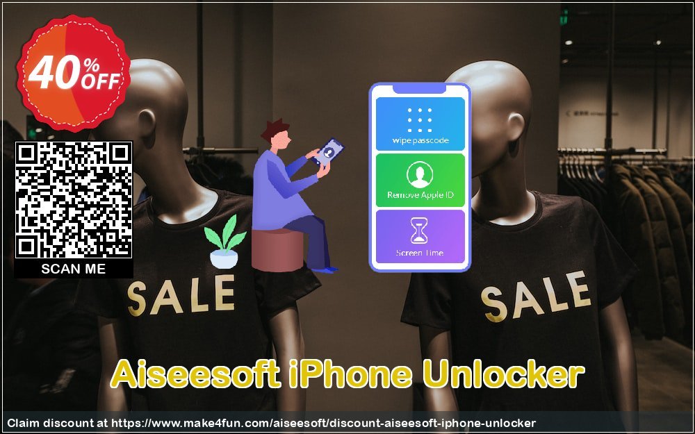 Aiseesoft Iphone Unlocker coupon codes for Space Day with 45% OFF, May 2025 - Make4fun