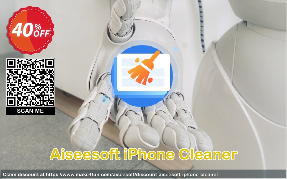 Aiseesoft Iphone Cleaner coupon codes for Bike Commute Day with 45% OFF, May 2025 - Make4fun