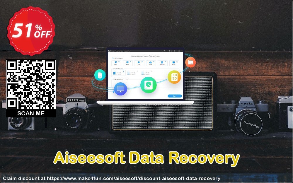 Aiseesoft Data Recovery coupon codes for Mom's Special Day with 55% OFF, May 2025 - Make4fun