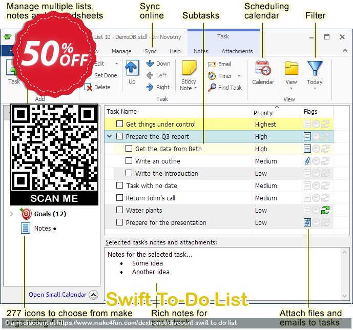 Swift to do list coupon codes for Love Week with 85% OFF, March 2024 - Make4fun