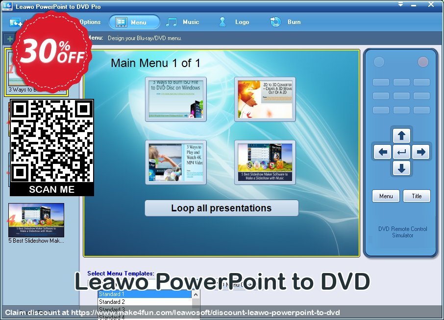 Leawo Powerpoint To Dvd coupon codes for Mom's Special Day with 35% OFF, May 2025 - Make4fun