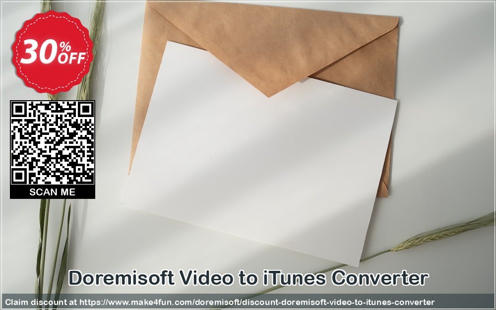 Doremisoft video to itunes converter coupon codes for Mom's Special Day with 35% OFF, May 2024 - Make4fun