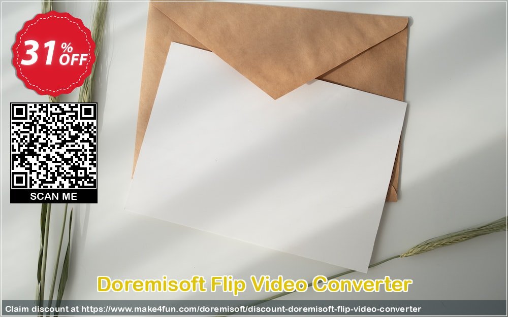 Doremisoft Flip Video Converter coupon codes for Mom's Day with 35% OFF, May 2025 - Make4fun
