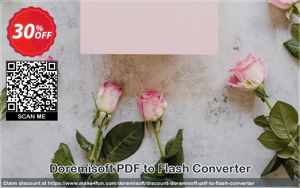 Doremisoft Pdf To Flash Converter coupon codes for Mom's Special Day with 35% OFF, May 2025 - Make4fun
