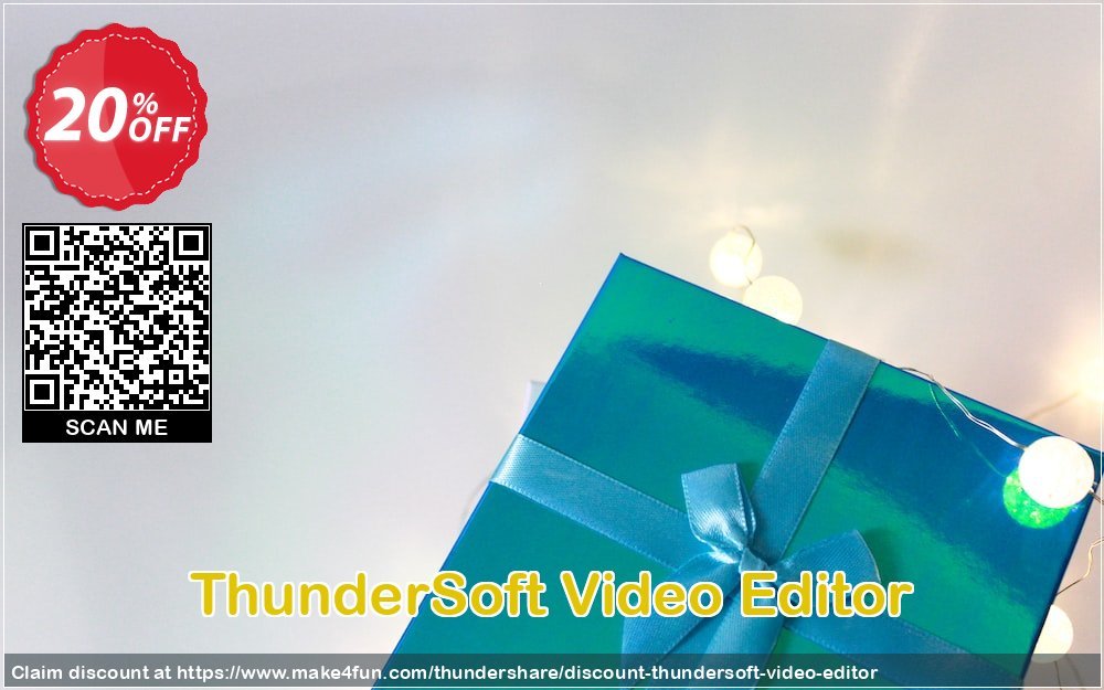 Thundersoft video editor coupon codes for Mom's Special Day with 25% OFF, May 2024 - Make4fun