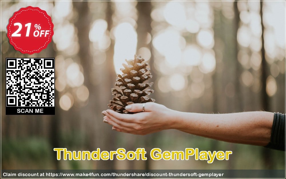 Thundersoft gemplayer coupon codes for Mom's Special Day with 25% OFF, May 2024 - Make4fun