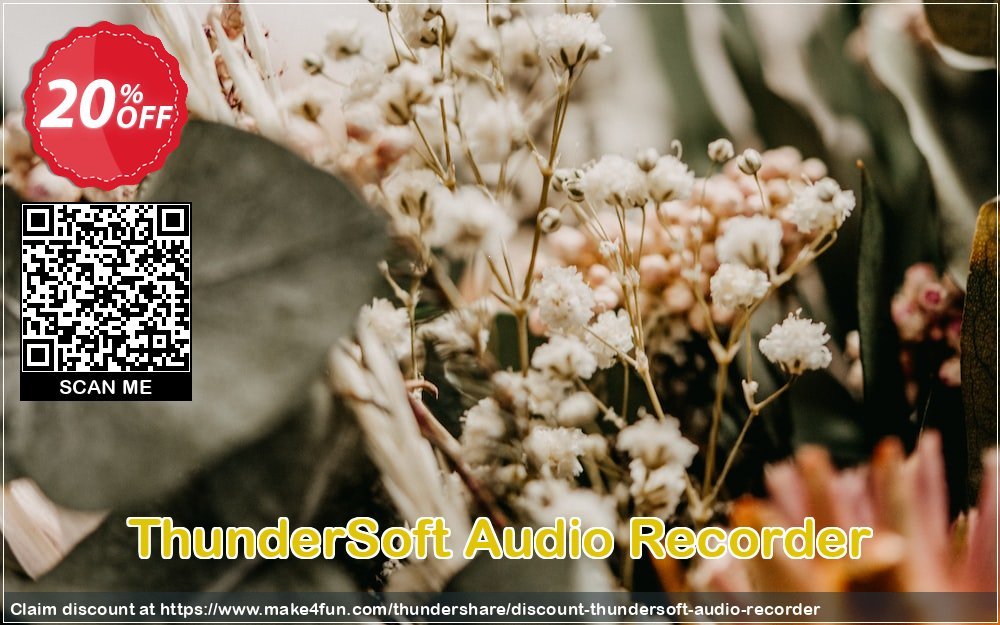 Thundersoft audio recorder coupon codes for #mothersday with 25% OFF, May 2024 - Make4fun