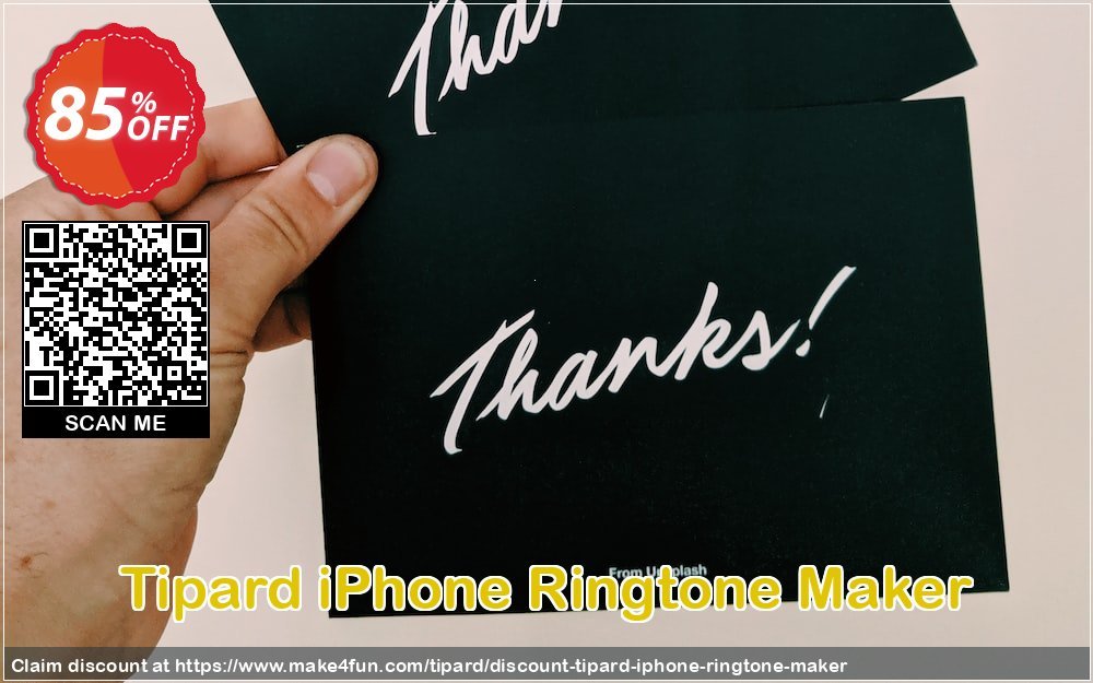 Tipard Iphone Ringtone Maker coupon codes for May Celebrations with 85% OFF, May 2025 - Make4fun