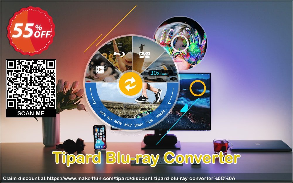 Tipard Blu Ray Converter  coupon codes for Space Day with 60% OFF, May 2025 - Make4fun