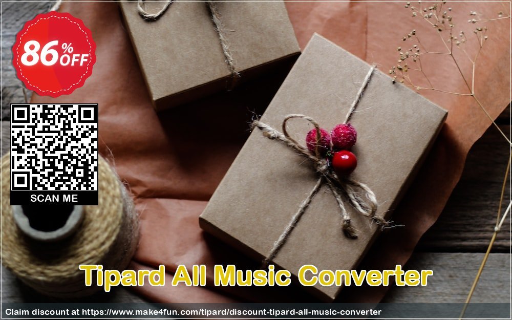 Tipard All Music Converter coupon codes for Teacher Appreciation with 85% OFF, May 2025 - Make4fun