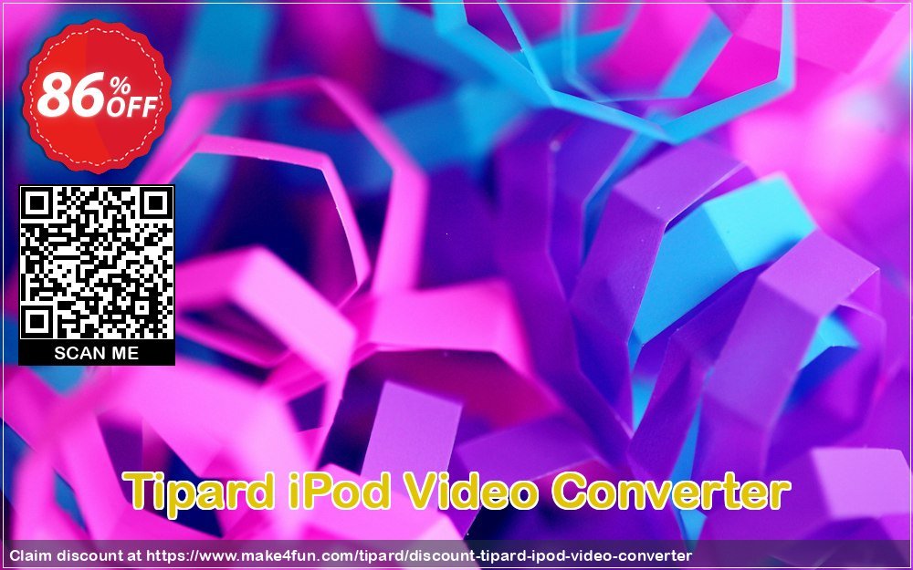 Tipard Ipod Video Converter coupon codes for Mom's Day with 85% OFF, May 2025 - Make4fun