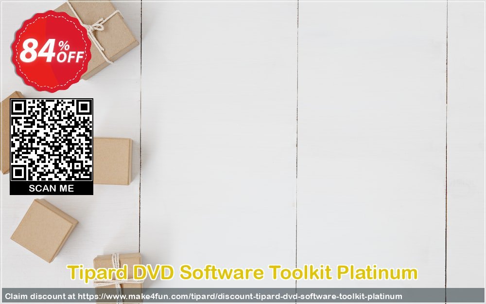 Tipard Dvd Software Toolkit coupon codes for Mom's Day with 85% OFF, May 2025 - Make4fun