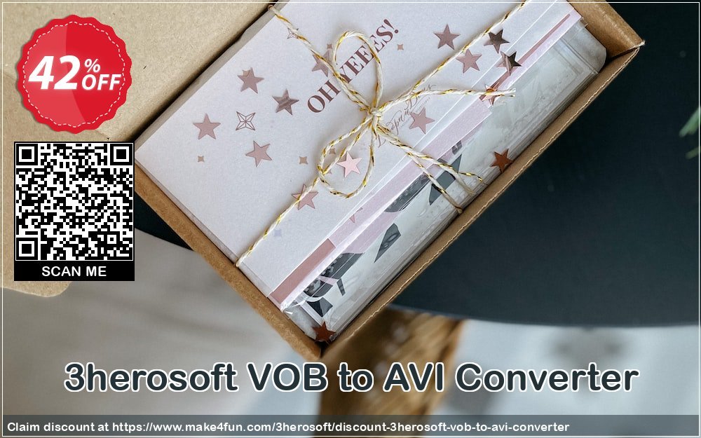 3herosoft Vob To Avi Converter coupon codes for Mom's Special Day with 45% OFF, May 2025 - Make4fun