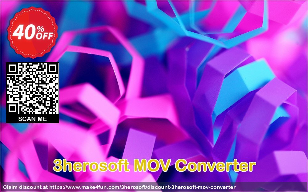 3herosoft Mov Converter coupon codes for Mom's Special Day with 45% OFF, May 2025 - Make4fun
