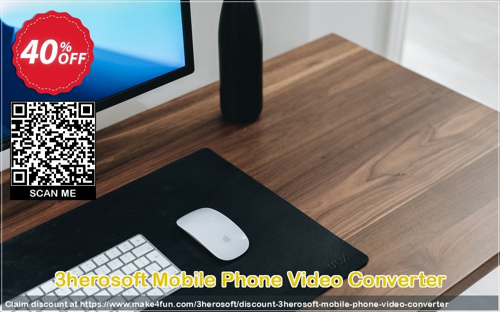 3herosoft Mobile Phone Video Converter coupon codes for Bike Commute Day with 45% OFF, May 2025 - Make4fun