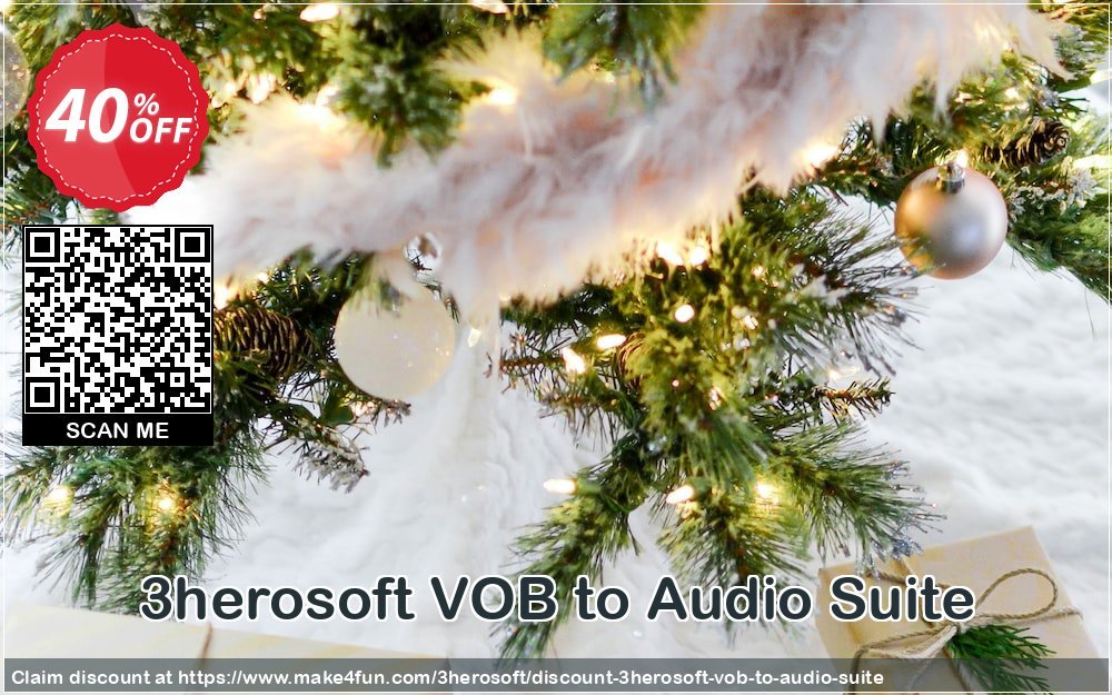 3herosoft Vob To Audio Suite coupon codes for May Celebrations with 45% OFF, May 2025 - Make4fun