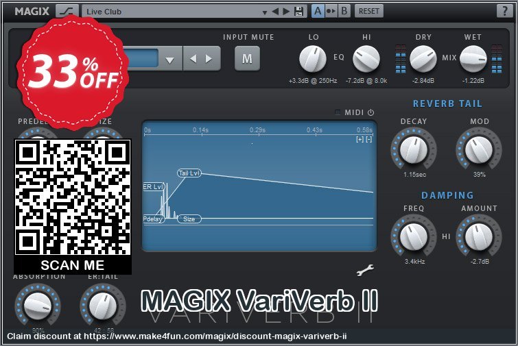 Magix Variverb Ii coupon codes for Bike Commute Day with 35% OFF, May 2025 - Make4fun