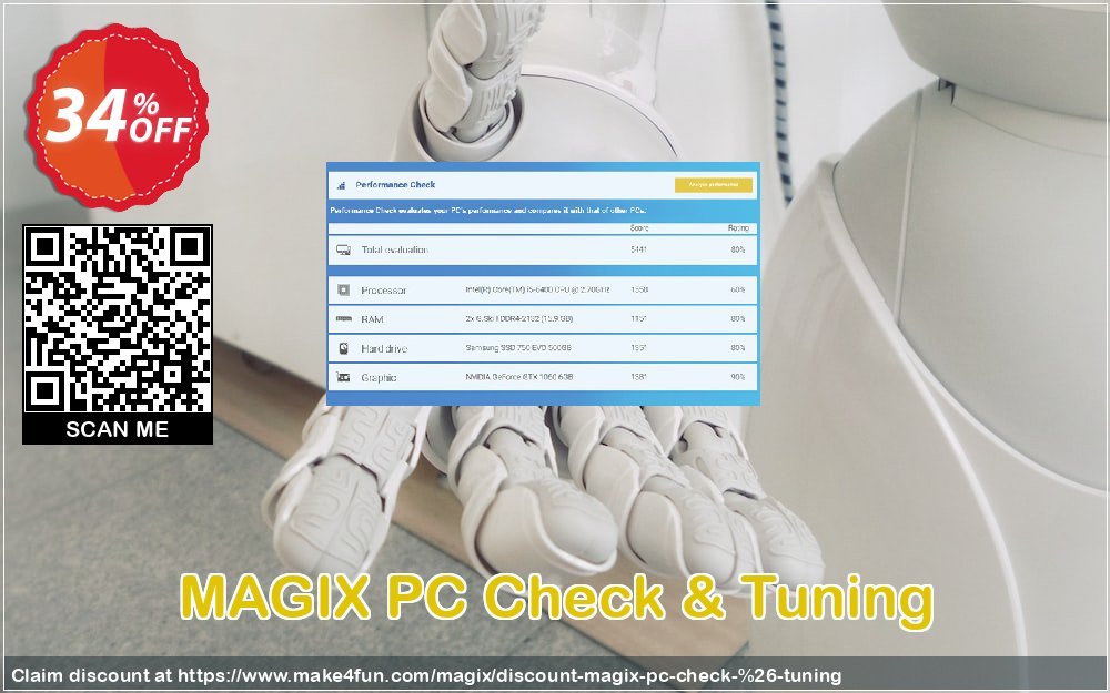 Magix Pc Check Tuning coupon codes for May Celebrations with 35% OFF, May 2025 - Make4fun
