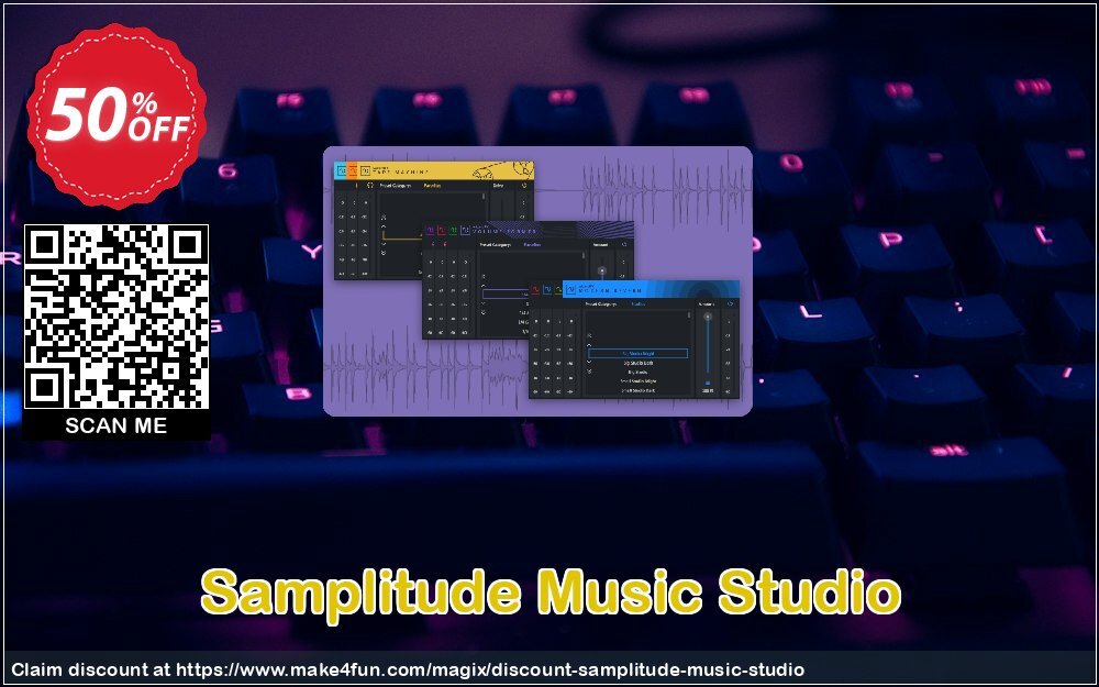 Samplitude Music Studio coupon codes for Mom's Special Day with 55% OFF, May 2025 - Make4fun