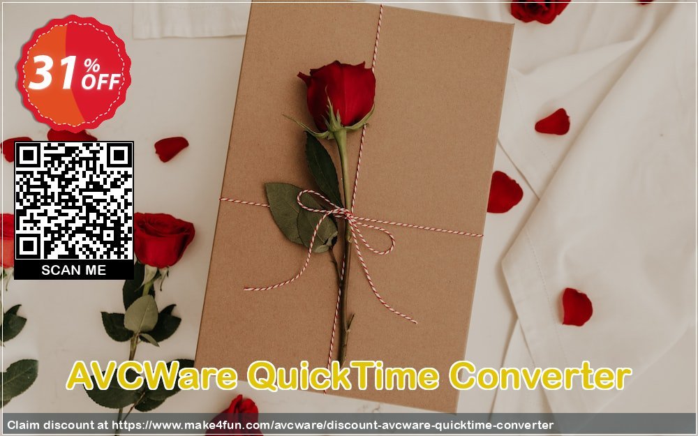 Avcware Quicktime Converter coupon codes for Mom's Day with 35% OFF, May 2025 - Make4fun