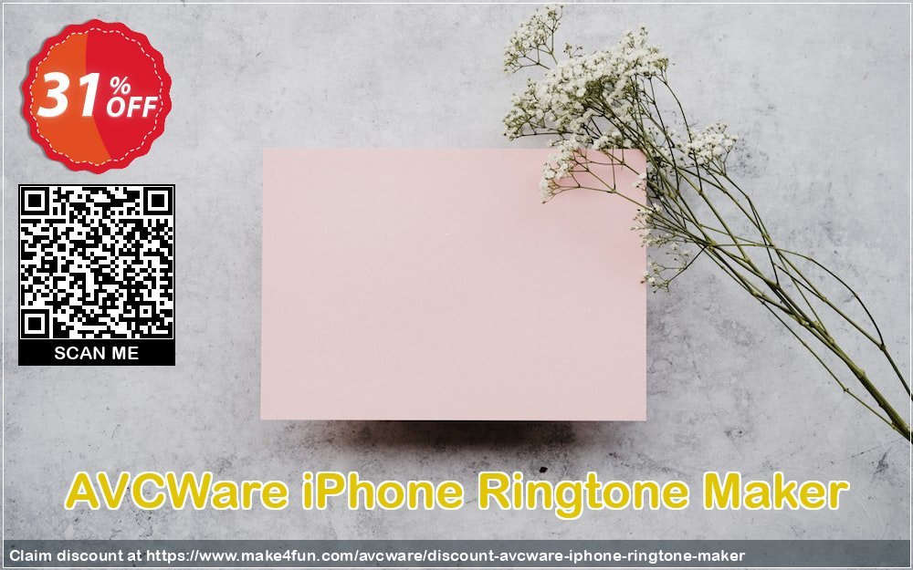 Avcware Iphone Ringtone Maker coupon codes for #mothersday with 35% OFF, May 2025 - Make4fun