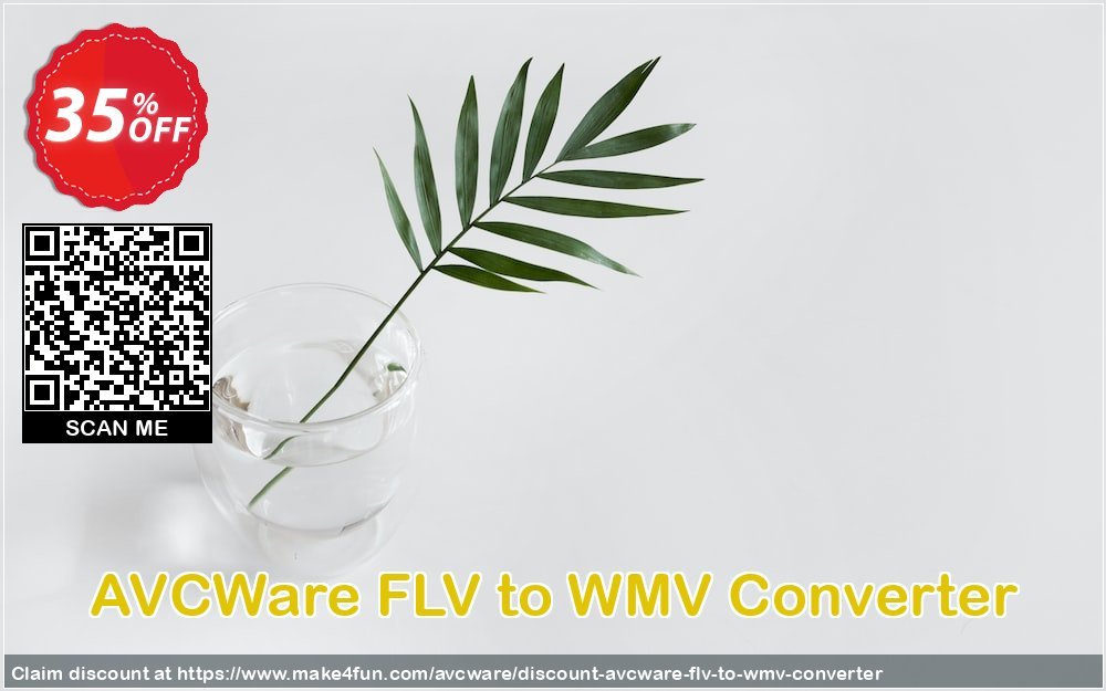 Avcware flv to wmv converter coupon codes for Mom's Day with 35% OFF, May 2024 - Make4fun