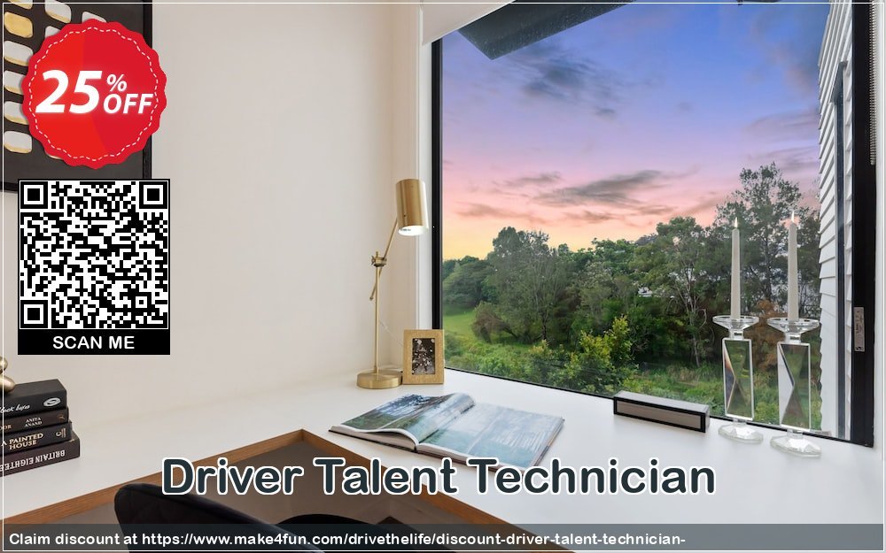 Driver talent technician  coupon codes for Mom's Day with 30% OFF, May 2024 - Make4fun