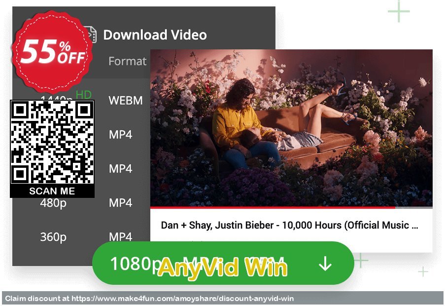 Anyvid Win coupon codes for PB Lover's Day with 80% OFF, March 2025 - Make4fun
