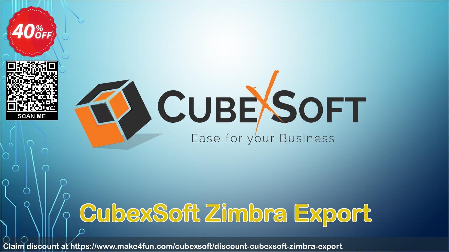 Cubexsoft Zimbra Export coupon codes for Mom's Special Day with 45% OFF, May 2025 - Make4fun