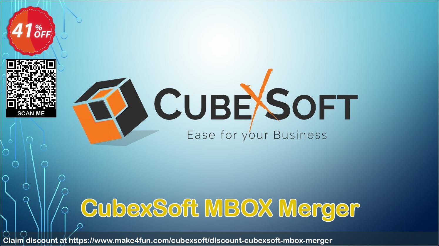 Cubexsoft mbox merger coupon codes for May Celebrations with 45% OFF, May 2024 - Make4fun