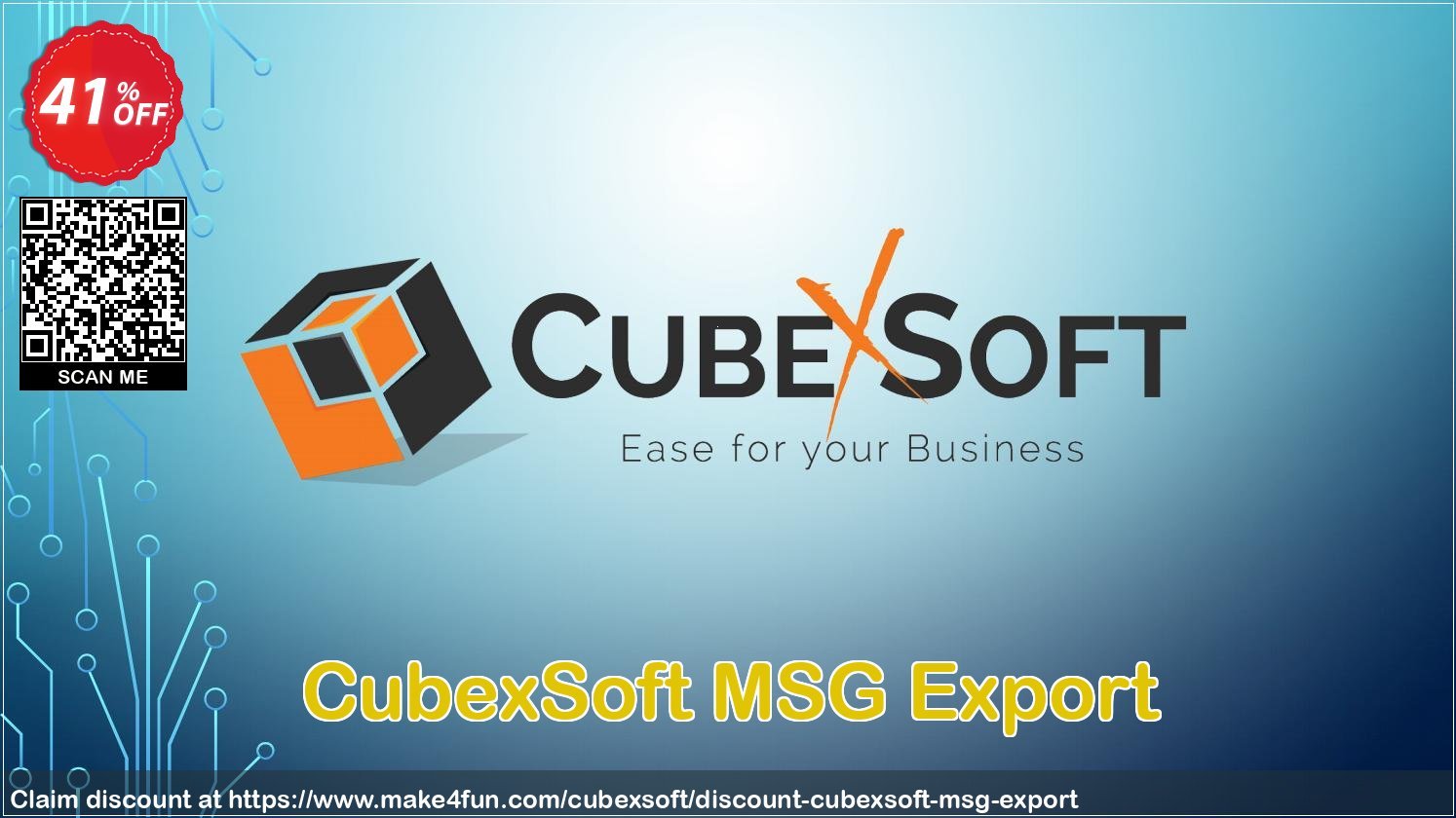 Cubexsoft Msg Export coupon codes for Mom's Day with 45% OFF, May 2025 - Make4fun