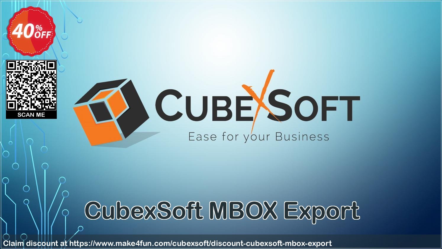 Cubexsoft Mbox Export coupon codes for May Celebrations with 45% OFF, May 2025 - Make4fun