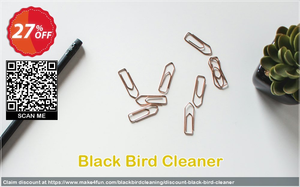 Black Bird Cleaner coupon codes for Space Day with 30% OFF, May 2025 - Make4fun