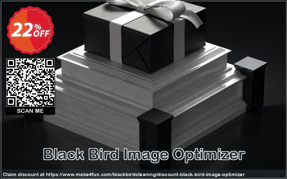 Black bird image optimizer coupon codes for Teacher Appreciation with 25% OFF, May 2024 - Make4fun