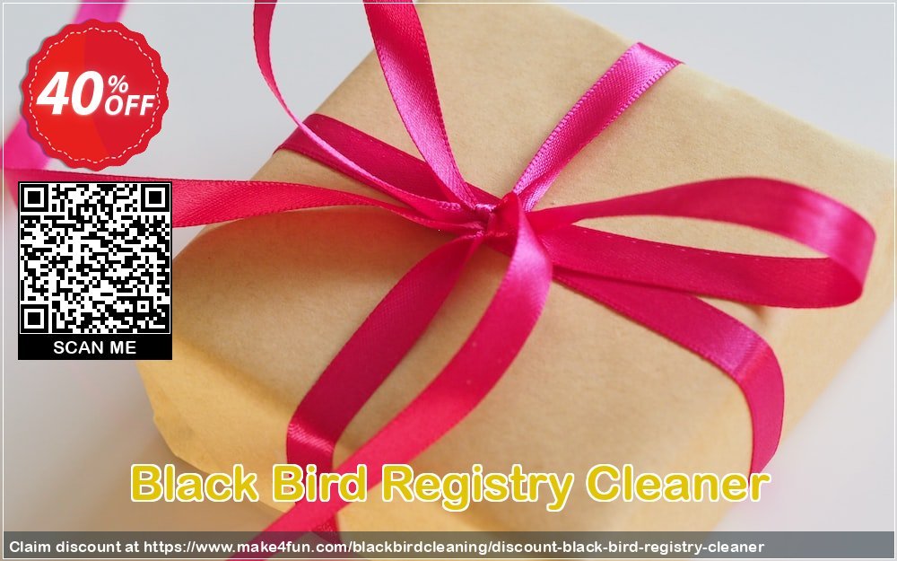 Black Bird Registry Cleaner coupon codes for Mom's Day with 45% OFF, May 2025 - Make4fun