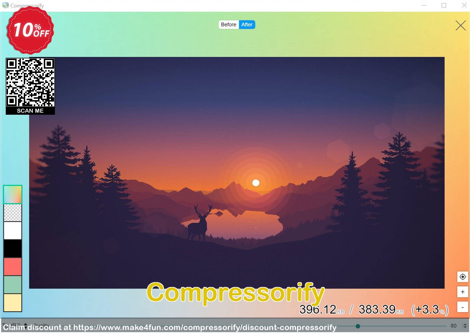 Compressorify Coupon discount, offer to 2024 Valentine's Day