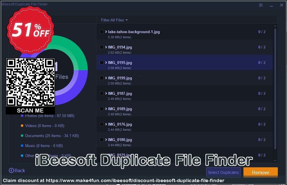 Ibeesoft duplicate file finder coupon codes for Love Week with 80% OFF, March 2024 - Make4fun