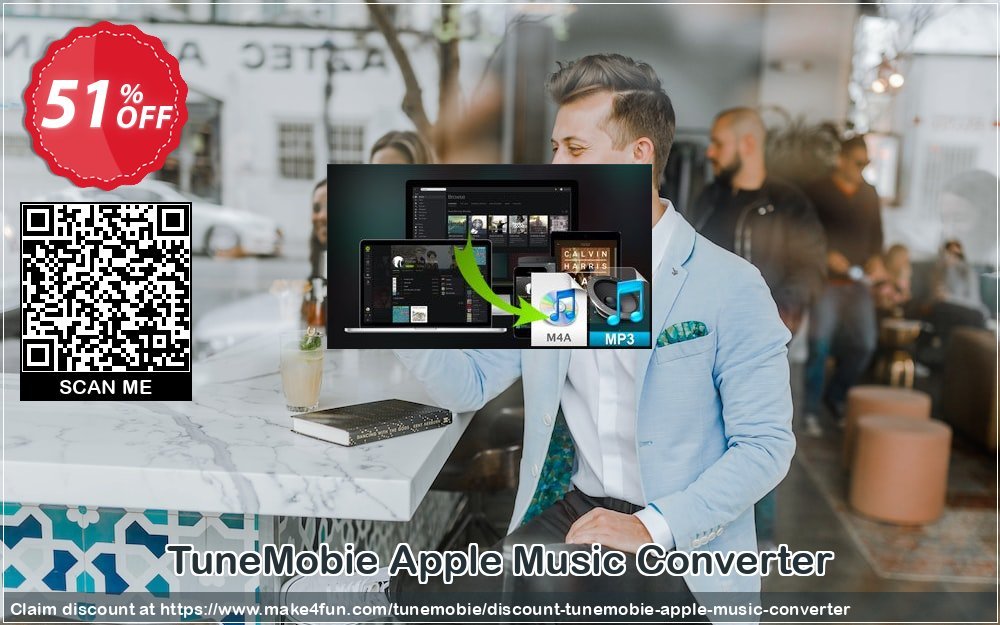 Tunemobie Apple Music Converter coupon codes for Bike Commute Day with 55% OFF, May 2025 - Make4fun