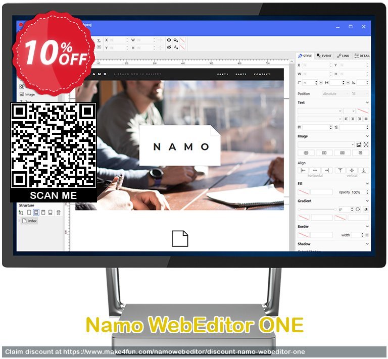 Namo webeditor one coupon codes for Space Day with 15% OFF, May 2024 - Make4fun