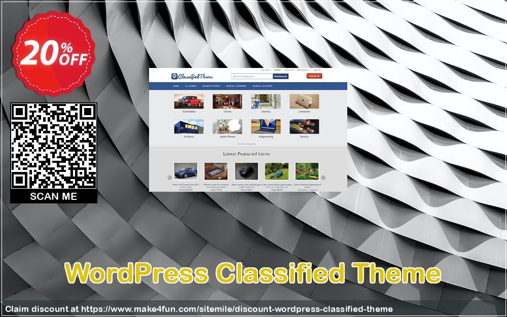 Wordpress Classified Theme coupon codes for Teacher Appreciation with 25% OFF, May 2025 - Make4fun